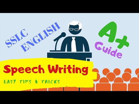 speech writing ncert