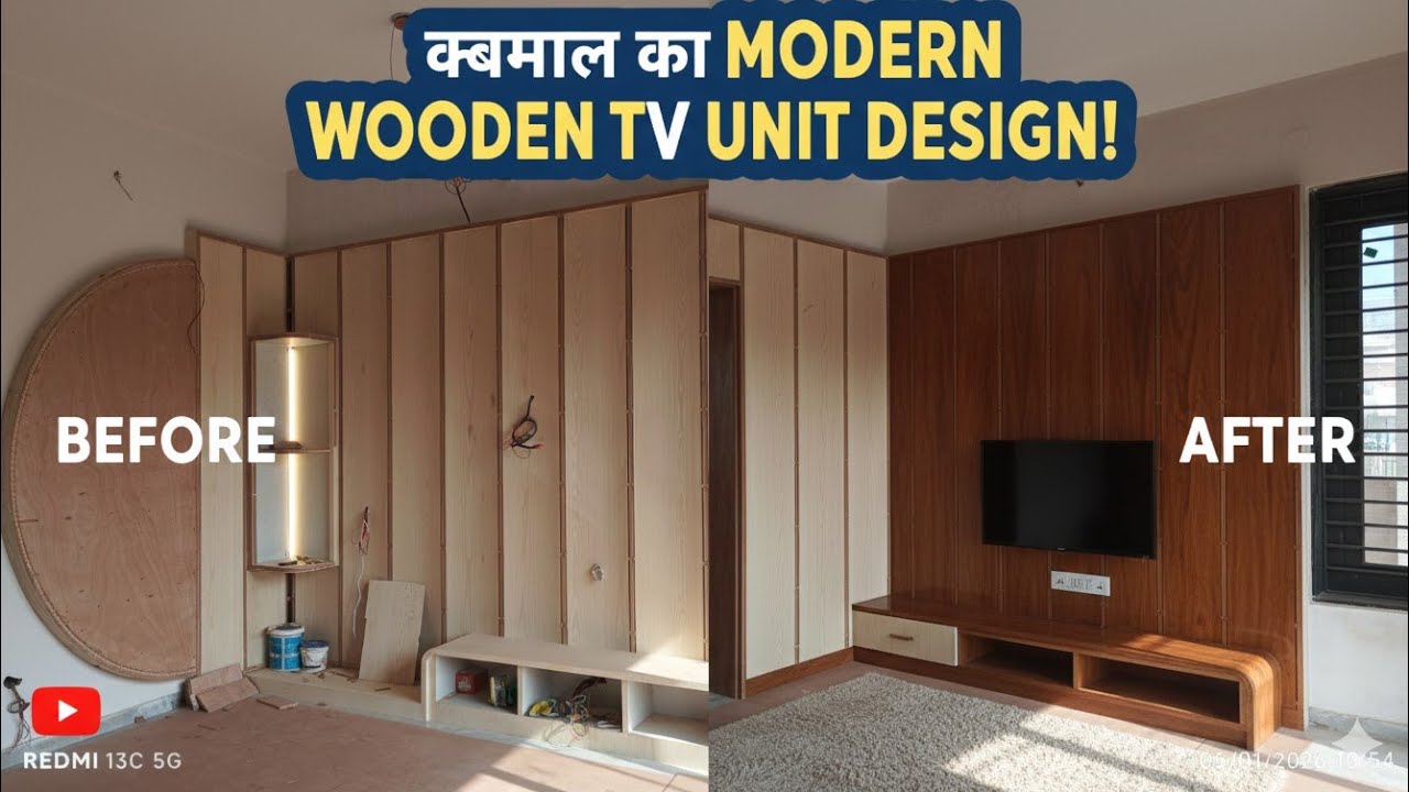 Home Room Tour 🏠 मैंने खुद बनाया Door Frame, Cupboard & Wall Paneling 👌 Must Watch! 🔥