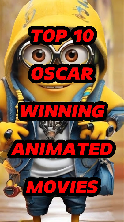 Top 10 Oscar winning animated movies #shorts #top10 #oscars