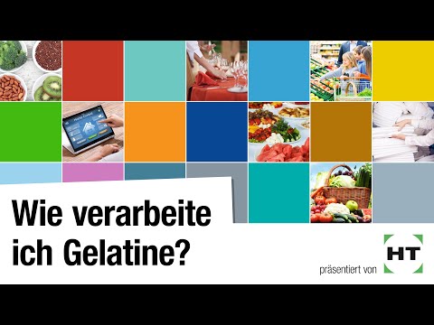 Wie verarbeite ich Gelatine | Hauswirtschaft