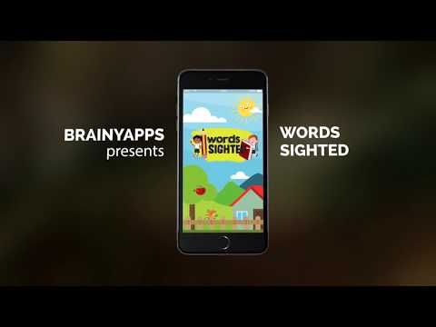 Words Sighted: Let's learn words to read and write. New Kids app! Coming Soon!!