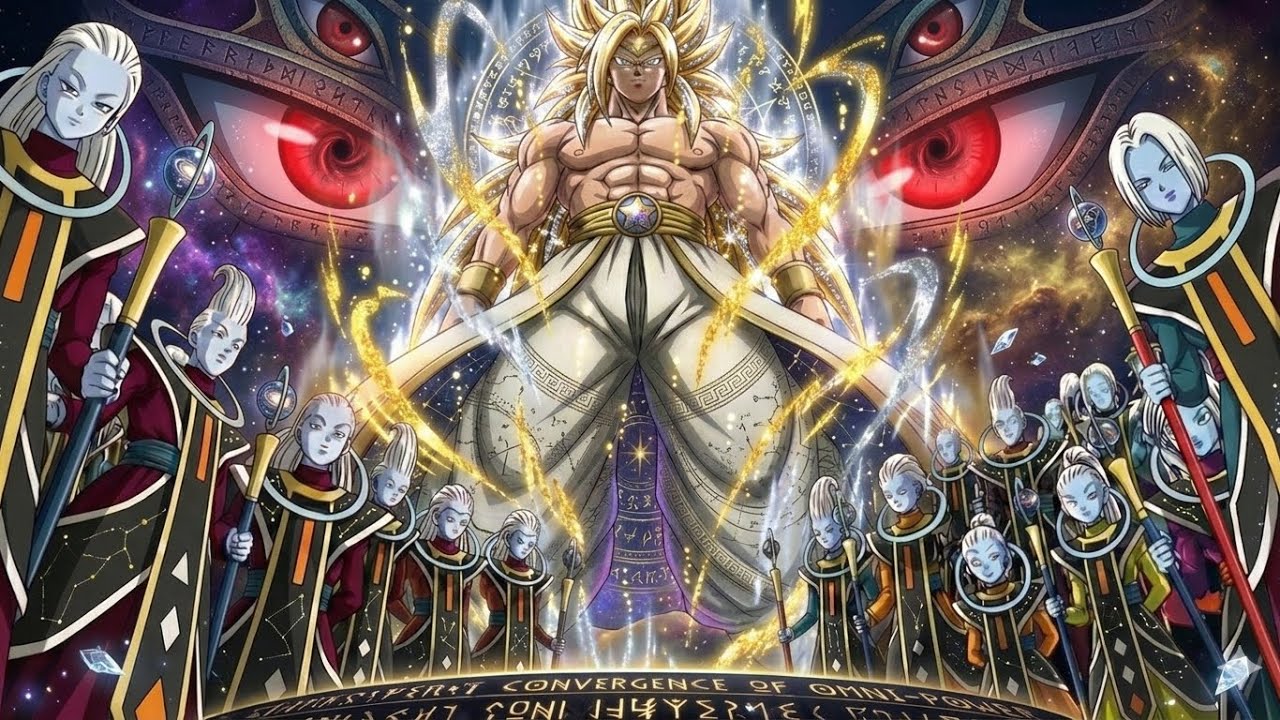 Goku Dios Dragon Omnipotente aterroriza a todos los angeles con el poder supremo de Zarama 