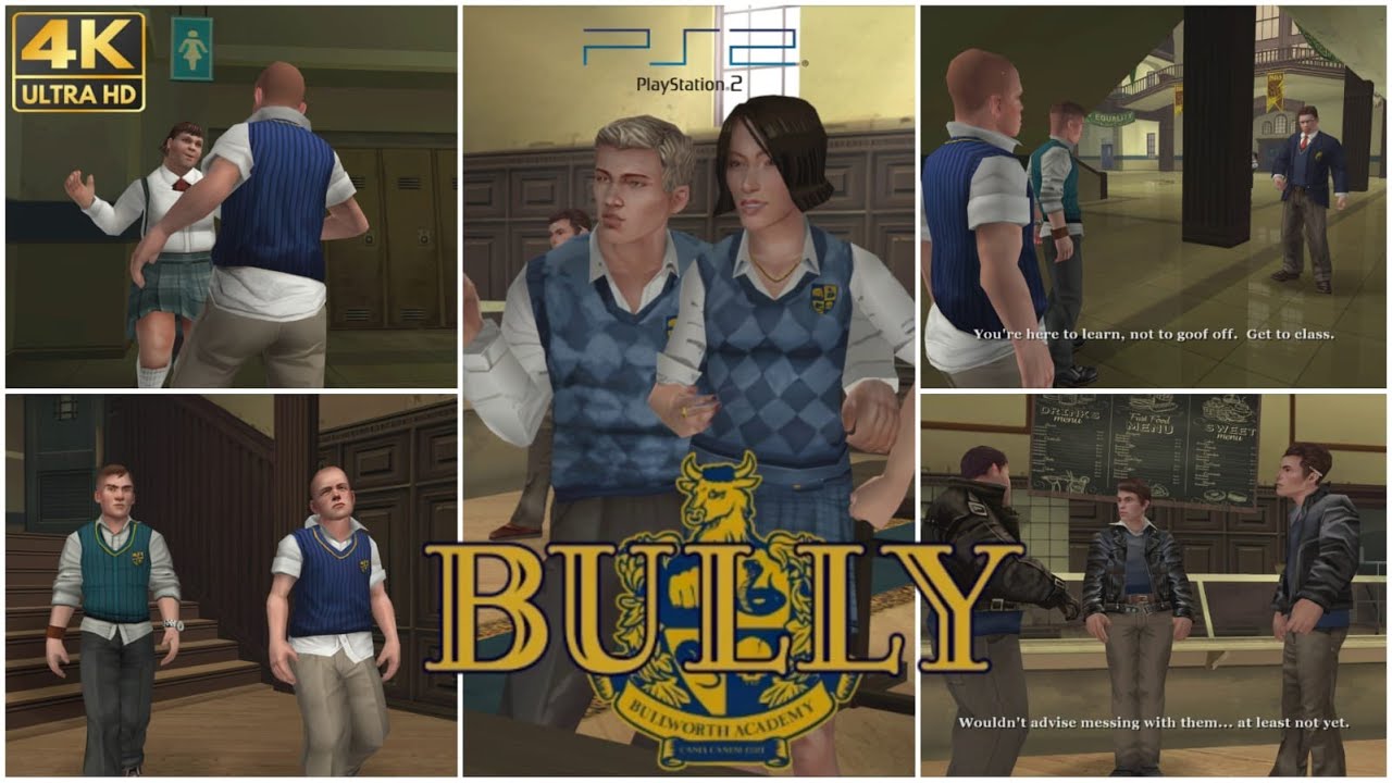 Bully Remastered with 4K UHD Texture + Reshade [4K 60FPS]