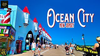 Ocean City New Jersey Boardwalk 2024 4K