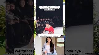 Heboh Naura Ayu Jatuh Saat Fashion Show trending artist fyp