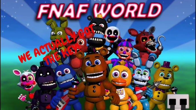 FNaF World Redacted Free Download - FNAF WORLD