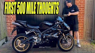 First 500 Miles on my Triumph Daytona 675 - Review