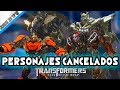 Personajes Cancelados de Transformers 3 Dark Of The Moon