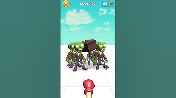New 2025 Mobile Game | Annoying Zombie Punch Game | Gameplay Video #mobile #simulation #punch