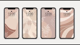 Tutorial for AESTHETIC Wallpaper with Shortcuts Iphone🍂🍁 screenshot 5
