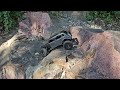 First run of the scx10 pro with carbon fiber Volvo Sugga