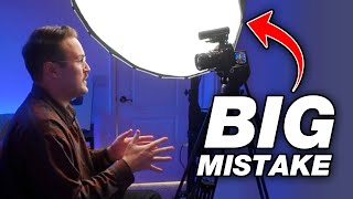 Stop Using Video Lights Like This! (5 Common Lighting Mistakes)