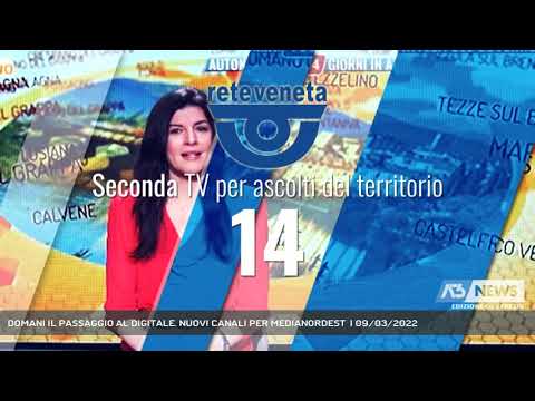 DOMANI IL PASSAGGIO AL DIGITALE. NUOVI CANALI PER MEDIANORDEST  | 09/03/2022