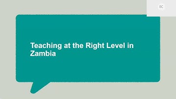 Adapting the TaRL Approach to Different Contexts: Teaching at the Right Level Webinar Session 5