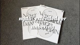 Unboxing Taemin 태민 Never Gonna Dance Again {Extended Ver}