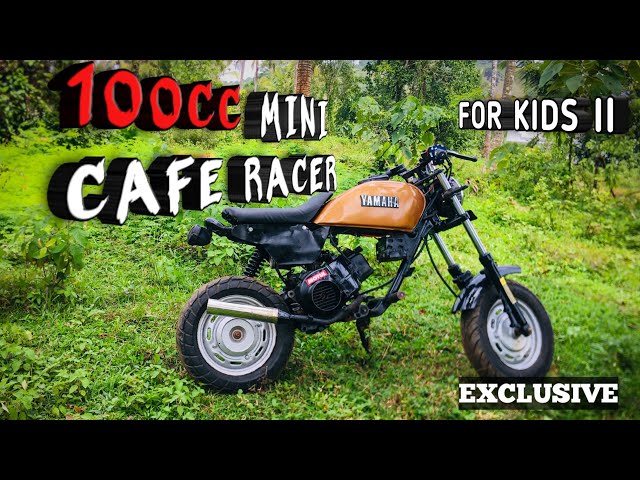 Mini Cafe Racer Mod!! 100CC Mini Cafer Racer for Kids | Part II | Tranz Moto Hub class=