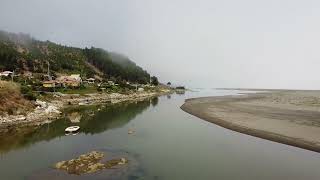 La Pesca Iloca Región del Maule Chile #surdechile #drone #iloca #cabañasviñamar