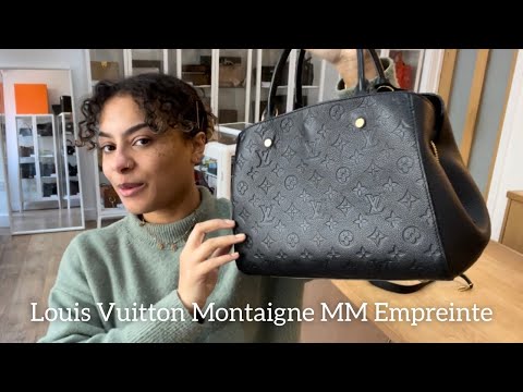 LOUIS VUITTON Empreinte Montaigne GM Black, FASHIONPHILE