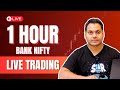 Live trading banknifty options  future trading  english subtitle
