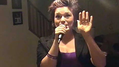 Angela Thull singing Let er rip by the dixie chicks