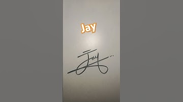 Jay name signature style #shorts