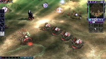 COMMAND & CONQUER 3 TIBERIUM WARS : Scrin VS GDI (Brutality ) Live