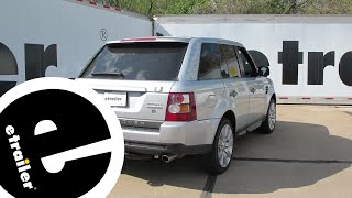 Etrailer Trailer Wiring Harness Installation - 2008 Land Rover Range Rover Sport