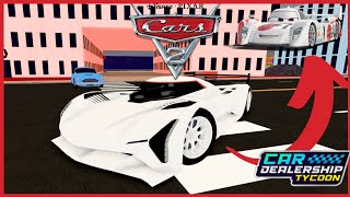 Cars 2 Characters in Car Dealership Tycoon!