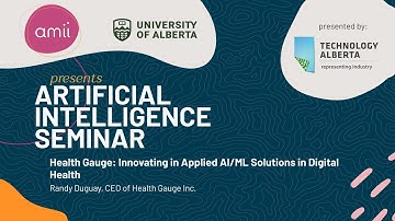 AI Seminar Series 2024: Health Gauge: Innovating in Applied AI/ML Solutions in Digital Health