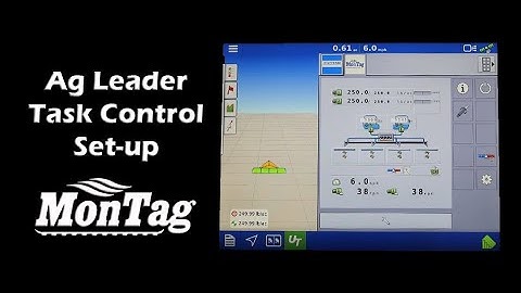 Ag Leader Task Control Set up