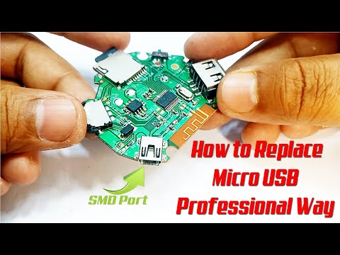 *MICRO* USB | Replace SMD Port Professional Way