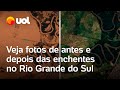 Rio grande do sul antes e depois imagens satlites mostram efeitos das enchentes no estado veja