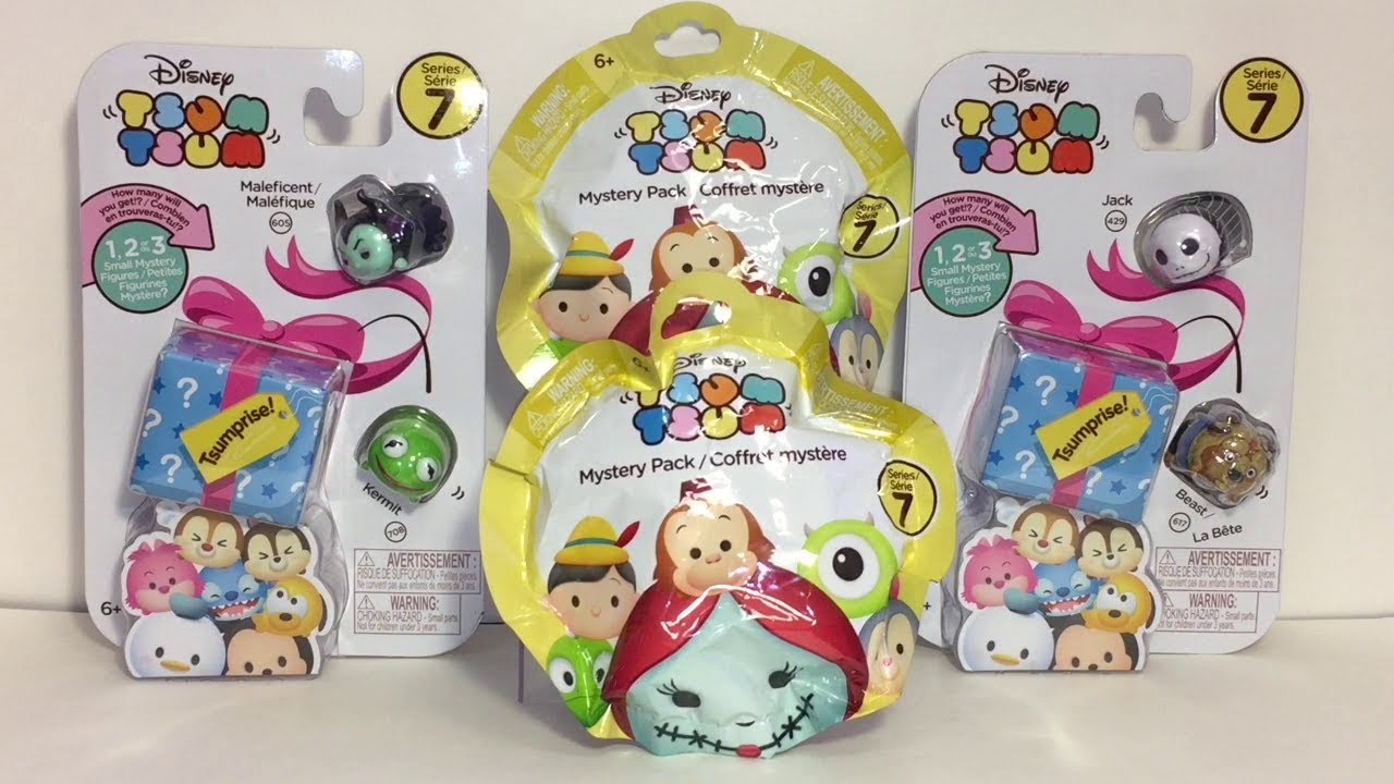 Disney Tsum Tsum Mystery Stack Pack Series 7 Miss Piggy Figure NEW