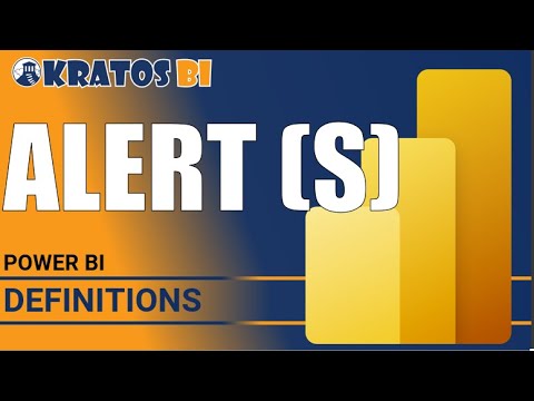 PowerBI Glossary - Alerts