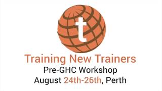 AMSA's Training New Trainers Pre-GHC Workshop
