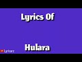 Full lyrics of hulara tak tha mashwara full HD song