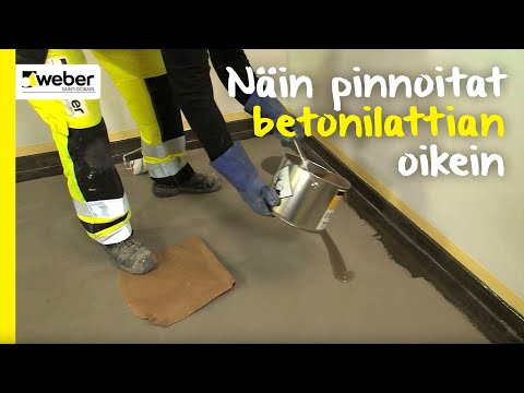 Video: Voitko pinnoittaa betonikuistin?