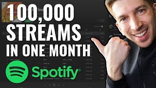 My Spotify release strategy that got me 100,000 streams by getting on Spotify