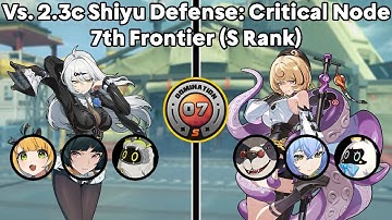 Yixuan Hypercarry & Yidhari Hypercarry Vs. 2.3c Shiyu Defense: Critical Node - 7th Frontier (S Rank)