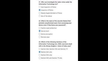 Internet of things CBSE training quiz answers