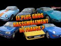 Le plus grand assemblement de voiture ancienne en france  2024  malgr la pluie 