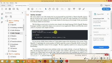 #30 - OpenGL tutorial  -  introduction to vertex shader