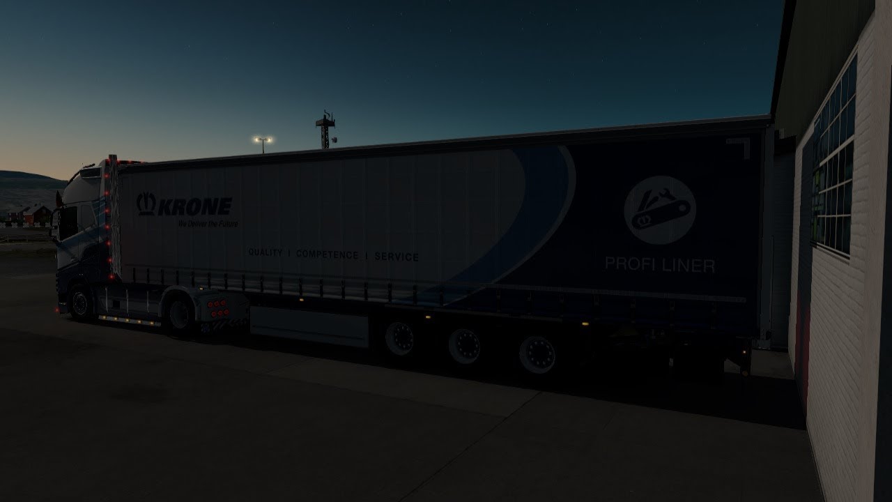 POV Driving Duisburg - Calais Route - just for fun to the C-D Route - Euro Truck Simulator 2