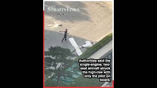 Pilot killed when small plane crashed into Beijing skyscraper