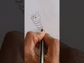 How to draw weedle from pokemon  art by kvh drawing   yt shorts  