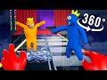 Rainbow Friends in Squid Game Glass Bridge VR 360 | ACGame Animations