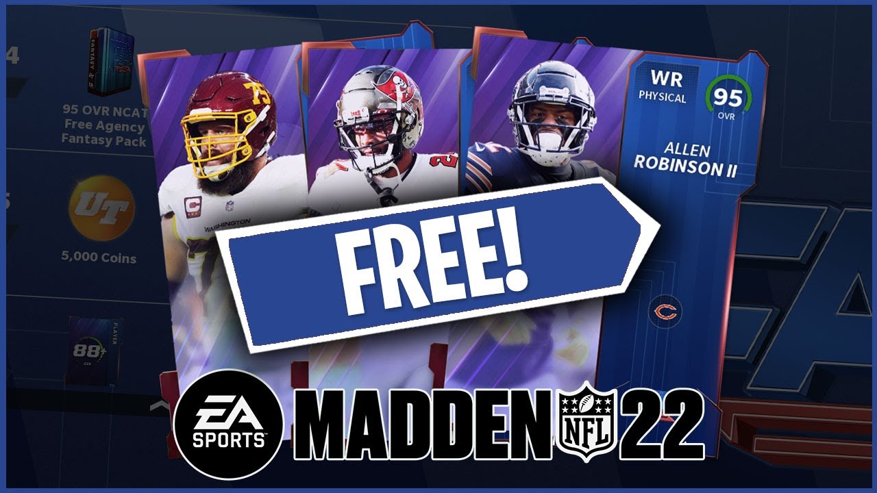 The BEST FREE 95 OVR Free Agent Cards To Choose In Madden 22!