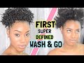 Define 4C Curls & Coils | First Wash & Go Shingling Method 2018