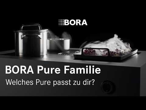 Which BORA Pure is right for you? | Pure, X Pure, M Pure & S Pure compared