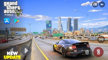 GTA 5 Mobile *New Helicopter Update Android & iOS Beta Gameplay | Download GTA V Android Full Map